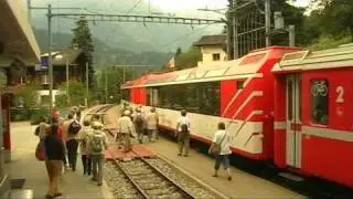 08 MGB Bhf Fiesch - Wallis Schweiz