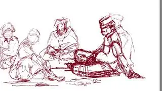 Memory Drawing tips/gesture drawing techniques / Capture a mood in lives Rapid sketching