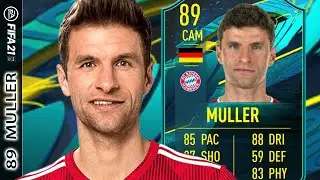 SPECTACULAR IN-GAME PERFORMANCE! 89 Thomas MULLER FIFA 21 PLAYER REVIEW MOMENTS SBC | ULTIMATE TEAM