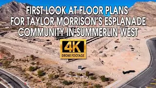 First Look at Floor Plans For Taylor Morrison's Esplanade at Red Rock  Summerlin West December 2025