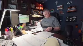 No Talking Paperwork ASMR - More old files to sort through