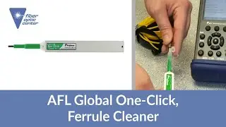 AFL One-Click Ferrule Cleaner - Available from Fiber Optic Center