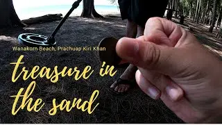 Metal detecting Thailand beach