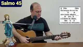 Os braços de um rio vêm trazer alegria à cidade de Deus a morada do Altíssimo SALMO 45 MISSA 