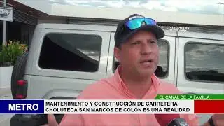 MANTENIMIENTO Y CONSTRUCCI&Oacute;N DE CARRETERA CHOLUTECA SAN MARCOS DE COL&Oacute;N ES UNA REALIDAD