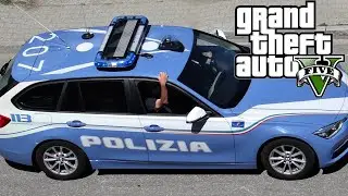 La 575 per controlli 011| POLIZIA STRADALE 113 GTA 5 #RP
