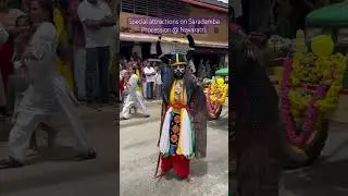 Special attractions on Saradamba Procession @ Navaratri.