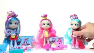 Toys review Shopkins Chef Club Shoppie surprise blind bags stop motion