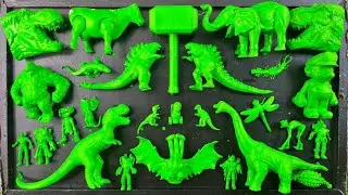 Dinosaurus Jurassic World Dominion: T-rex/ Brachiosaurus/ Skibidi/ Spider-Man/ KingKong/ KingGidorah