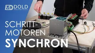 Schrittmotor Steuerung mit Arduino UNO | Mehrere Schrittmotoren synchron betreiben