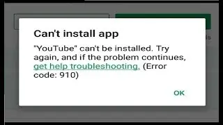 Fix Google Play Store Error 910 on Android