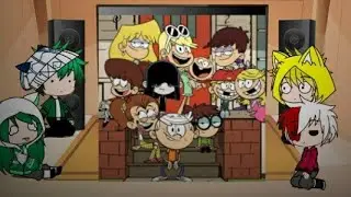 los BNHA reaccionan a the laud house/(original?)/ gacha club