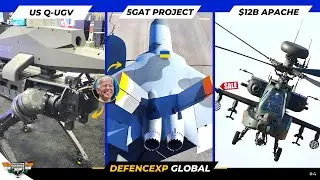 DXP Global #4 : $12B Apache Sale Poland, US 5th Gen. Aerial Target, US Weaponised Q-UGV