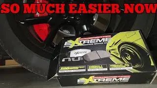 Hellcat and scat pack Z26 brake bad installation *zero brake dust*