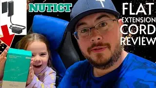I Almost Blew Up!! Flat Extension Cord review (Nutict)