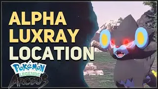 Alpha Luxray Location Pokemon Legends Arceus