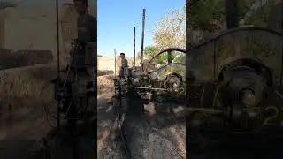 Old Black Desi Diesel Engine | Ruston & Hornsby Diesel Engine