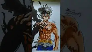 anime drawing in character is Aastha