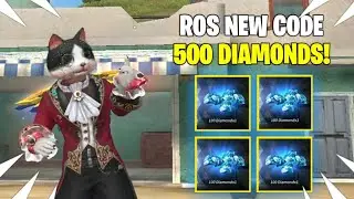 ROS NEW REEDEM CODE 2021? (FREE 500 DIAMONDS) [RULES OF SURVIVAL]