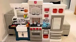 The BEST Interactive Play Kitchen with over 70 Accessories! 