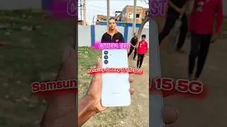 Samsung Galaxy A15 5G Camera Test &bull;