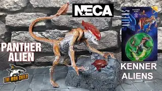 NECA' Kenner Aliens tribute Panther Alien Action Figure Review!