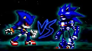 Metal Sonic vs Mecha Sonic | MUGEN Battle