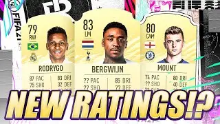 FIFA 21 ULTIMATE TEAM RATINGS REVEAL?! NEW RATINGS LEAKED! FIFA 21 Ultimate Team