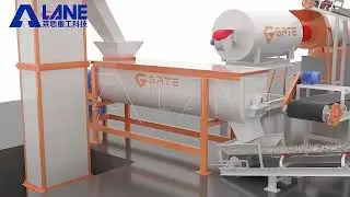 Ryan's fully automated sulfur-coated urea & NPK fertilizer production lines.