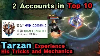 The Best Jungler of KR Solo Q : Tarzan Tricks and Mechanics