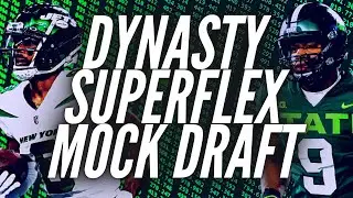 2022 Superflex Dynasty Startup Mock Draft (With Rookies!)
