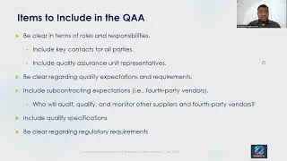 Quality Agreement – What a great quality agreement should look like
