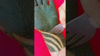 Beautiful arabic stylish mehndi design 🥰&hearts;️#mehndi #mehndidesign #mehandi #shorts