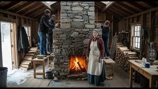 The Way She Installed a Chimney Inside Her Tiny Cabin Saved Her Life During a Snowstorm