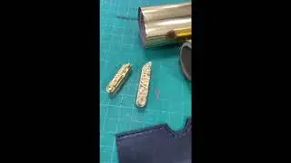 genuine leather emboss logo