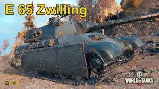 E 65 Zwilling in  Platoon vs Enemy Tanks - World of Tanks