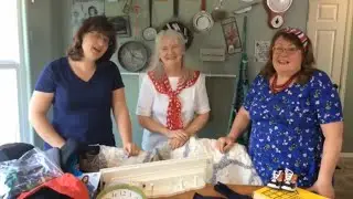 YARD SALE FINDS WITH TAWRA JILL AND ELLIE OF LIVING ON A DIME
