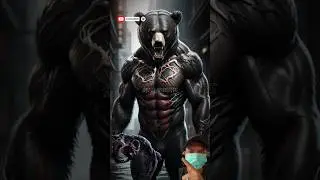 Superheroes But Bear 💥 All Characters #avengers #marvel #shorts