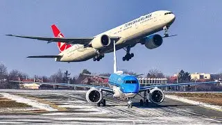 RARE Aircraft at BELGRADE AIRPORT 🇷🇸 Boeing 777, Embraer E290, Airbus A220 + MORE