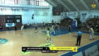 LNBM MOZZART 2022-2023: Laguna București - Steaua București (RELEGATION, Game 4)