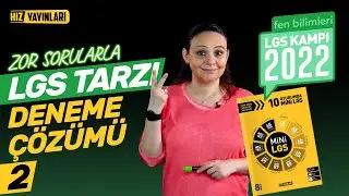 DENEMEDEN LGS’YE GİRME! 8. Sınıf Fen Deneme Çözümü (LGS 2022 Tarzı Zor Sorular) 2. Bölüm