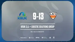 Skrót | KRUK S.A. - LOGISTIC SOLUTIONS GROUP 9:13 | PRO LIGA, Sezon Zima 2026 - 15.01.2026