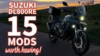15 Must have mods for your Suzuki DL800RE V Strom