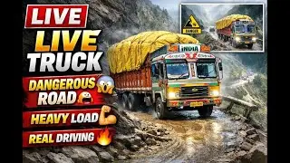🚚 LIVE Truck Simulator | Dangerous Roads Driving 😱