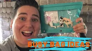 Toddler Busy Bags | 12 Budget Busy Bags