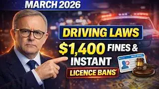 ➡️ March 2026 Driving Laws &ndash; $1,400 Fines & Instant Licence Bans