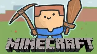 Minecraft first steps lol (animation)