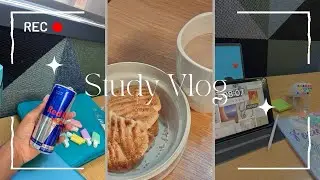 STUDY VLOG:Realistic study vlog as a med student at the university of Pretoria, writing tests etc