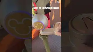Scanning into Magic Kingdom at the touch point #disney #magickingdom  #disneyworld  #scan