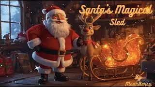 🎅 Santa&rsquo;s Magical Sled | Animal Adventure Story | Cozy Bedtime story for kids